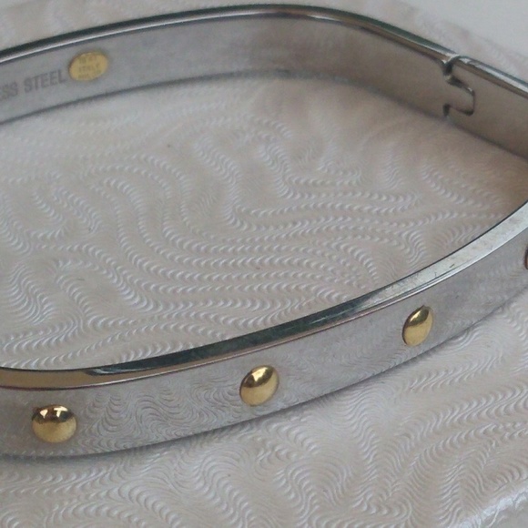 VTG SOLID 18K Gold & Stainless Steel MILOR ITALY - Picture 3 of 8